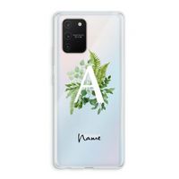 Green Brush: Samsung Galaxy S10 Lite Transparant Hoesje