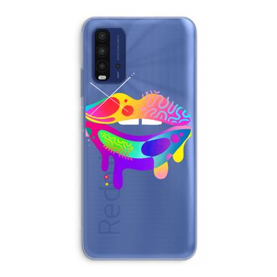 Lip Palette: Xiaomi Redmi 9T Transparant Hoesje