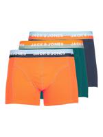 Jack & Jones Jack & Jones Effen Boxershorts Heren Trunks JACALEX 3-Pack Oranje