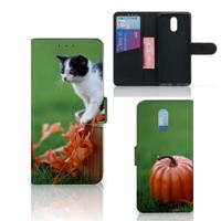 Nokia 2.3 | Telefoonhoesje | Met pasjeshouder | Kitten