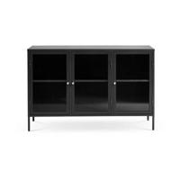 Olivine Katja metalen sideboard zwart - 132 x 40 cm - thumbnail