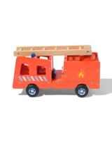 HEMA Houten Brandweerwagen Groot HEMA Houten Brandweerwagen Groot
