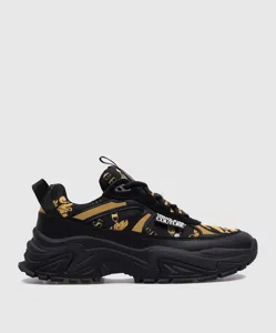 Versace Jeans Couture Fondo Hiker Sneakers Dames Zwart/Goud - Maat 36 - Kleur: GoudZwart | Soccerfanshop