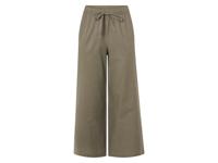 esmara Linnen dames broek - Plus size (Olijfgroen, 56)