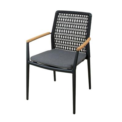 Masonville dining stoel midnight grey - Oosterik home