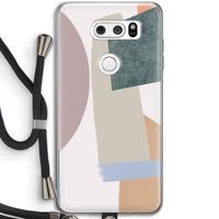 Lindo: LG V30 Transparant Hoesje met koord