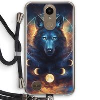 Wolf Dreamcatcher: LG K10 (2017) Transparant Hoesje met koord