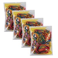 Centrum Elastiekjes - 8x - rubber - multi color - 50 gram - hobby/kantoorartikelen