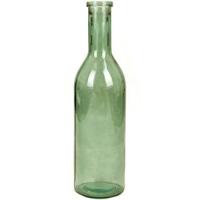 Mica Decorations Rioja Glazen Fles - H75 x Ø18 cm - Groen