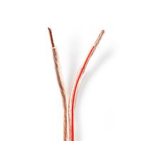 Speaker-Kabel | 2x 4,00 mm2 | 25,0 m | Op Rol | Transparant - thumbnail