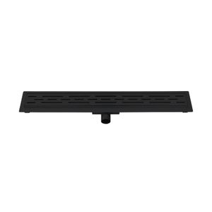 Douchegoot Best Design Black Met Flens 90x7x6.7cm Mat Zwart