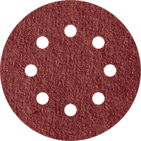 Wolfcraft hechtschuurschijven | k240 | geperforeerd | ø125mm | 5 stuks - 2253000