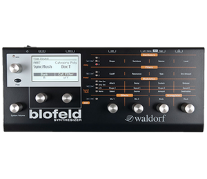 Waldorf Blofeld Desktop Synthesizer zwart