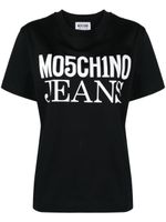 Moschino t-shirt en coton à logo imprimé - Noir - thumbnail