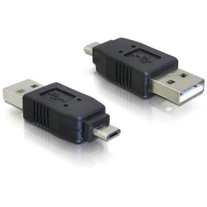 Delock USB 2.0 Adapter [1x Micro-USB 2.0 B stekker - 1x USB-A 2.0 stekker] 65036
