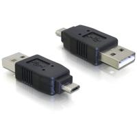 Delock USB 2.0 Adapter [1x Micro-USB 2.0 B stekker - 1x USB-A 2.0 stekker] 65036