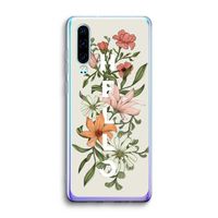 Hello bloemen: Huawei P30 Transparant Hoesje