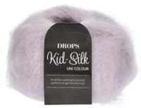 Drops Kid Silk Uni Colour 009 Licht Lavendel - thumbnail