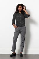 Anne bonded circle trousers - black/kit - 13422