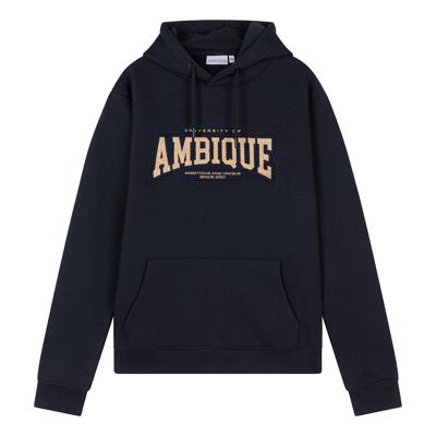 Ambique winter hoodie jongens - Vincent - navy blauw
