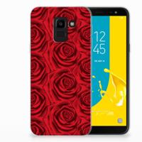 Samsung Galaxy J6 2018 | TPU Case | Red Roses