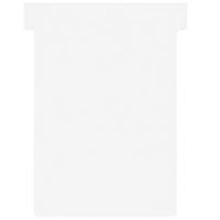 T-kaart Nobo nr.3 80mm wit 100 stuks