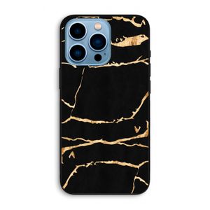 Gouden marmer: iPhone 13 Pro Max Biologisch afbreekbaar hoesje