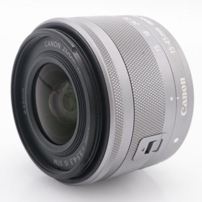 Canon EF-M 15-45mm F/3.5-6.3 IS STM zilver occasion