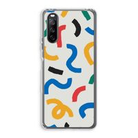 Illustratieve pop 2: Sony Xperia 10 III Transparant Hoesje