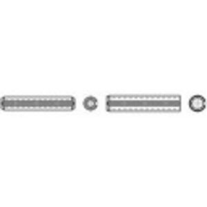 TOOLCRAFT Spanstiften (Ø x l) 2 mm x 20 mm Verenstaal 200 stuk(s)