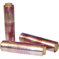 Folie | rekfolie geperforeerd | PVC | 35cm | 500m | transparant | 3 rol