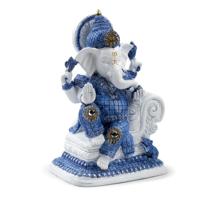Wit & Blauw Ganesh Meditatie