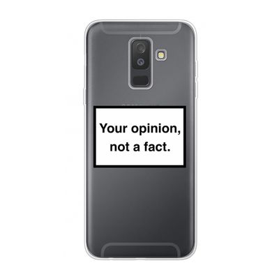 Your opinion: Samsung Galaxy A6 Plus (2018) Transparant Hoesje
