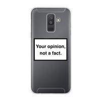 Your opinion: Samsung Galaxy A6 Plus (2018) Transparant Hoesje