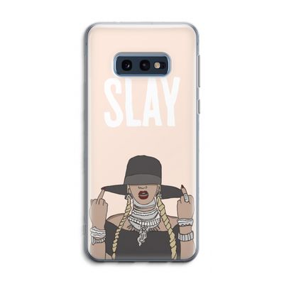 Slay All Day: Samsung Galaxy S10e Transparant Hoesje