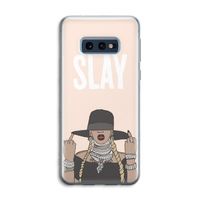 Slay All Day: Samsung Galaxy S10e Transparant Hoesje