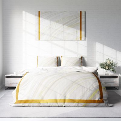 DLC Golden Line 2-persoons (200 x 220 cm + 2 kussenslopen) Dekbedovertrek DLC Golden Line 2-persoons (200 x 220 cm + 2 kussenslopen) Dekbedovertrek