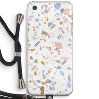 Terrazzo N°8: iPhone 5 / 5S / SE Transparant Hoesje met koord