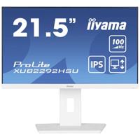 Iiyama ProLite XUB2292HSU-W6 LED-monitor Energielabel E (A - G) 54.6 cm (21.5 inch) 1920 x 1080 Pixel 16:9 0.4 ms HDMI, DisplayPort, Hoofdtelefoon (3.5 mm