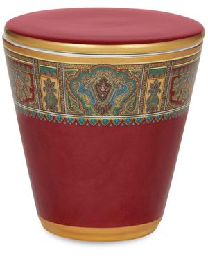 ETRO HOME bougeoir en porcelaine à imprimé cachemire - Rouge