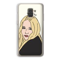 Mary Kate: Samsung Galaxy A8 (2018) Transparant Hoesje