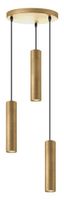 LABEL51 Hanglamp 'Ferroli' 3-lamps, kleur Antiek Goud LABEL51 Hanglamp 'Ferroli' 3-lamps, kleur Antiek Goud