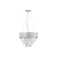 Lyora HanglampMagnolia chroom en kristal Ø 50cm - 9824074