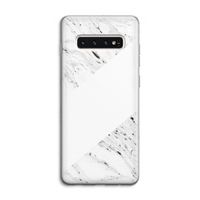 Biggest stripe: Samsung Galaxy S10 4G Transparant Hoesje