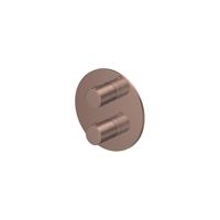Hotbath Buddy Inbouwthermostaat 2 weg-stop-omstel - Geborsteld Koper PVD CB009EXTBCP
