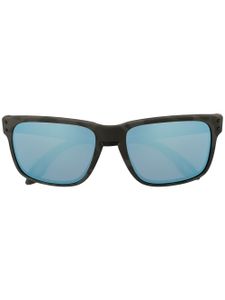 Oakley lunettes de soleil à verres miroirs - Bleu