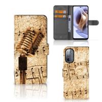 Motorola Moto G31 | G41 | Telefoonhoesje met foto | Bladmuziek