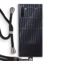 Moroccan stripes: Samsung Galaxy Note 10 Plus Transparant Hoesje met koord