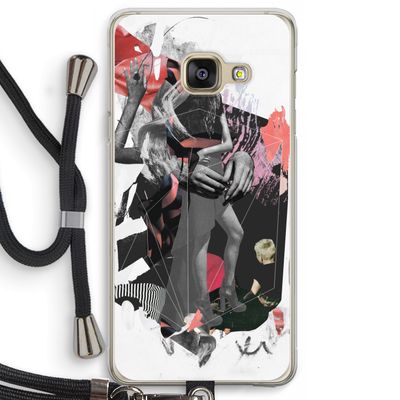 Dissimulation du réel: Samsung Galaxy A3 (2016) Transparant Hoesje met koord