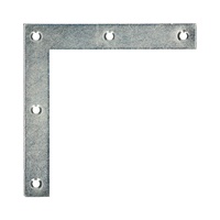 pgb-Europe FG | Platte winkelhaak 90° (Raamhoek) 15x100x100 Zn | 50 st - FG02370010151005